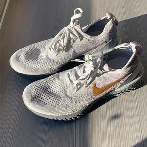 Grey Nike Tennis Shoes